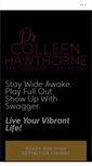 Mobile Screenshot of drcolleenhawthorne.com